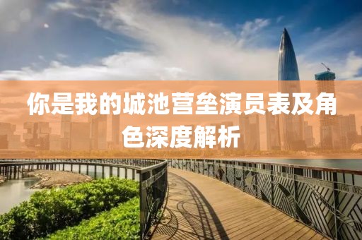你是我的城池營壘演員表及角色深度解析