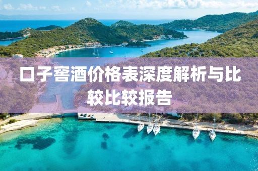 口子窖酒價格表深度解析與比較比較報(bào)告