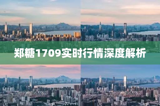 鄭糖1709實時行情深度解析