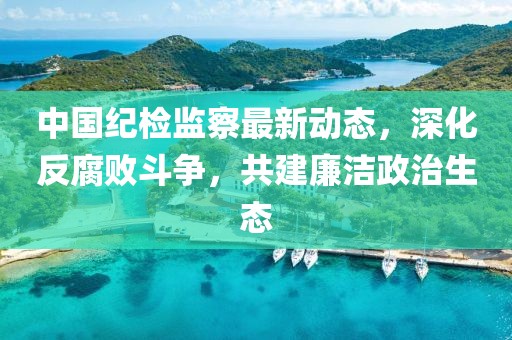 中國紀(jì)檢監(jiān)察最新動態(tài)，深化反腐敗斗爭，共建廉潔政治生態(tài)