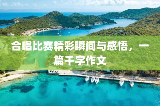 合唱比賽精彩瞬間與感悟，一篇千字作文