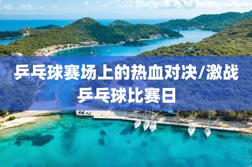 乒乓球賽場(chǎng)上的熱血對(duì)決/激戰(zhàn)乒乓球比賽日
