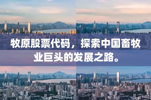 牧原股票代碼，探索中國畜牧業(yè)巨頭的發(fā)展之路。