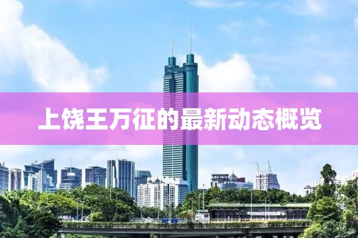 上饒王萬征的最新動態(tài)概覽